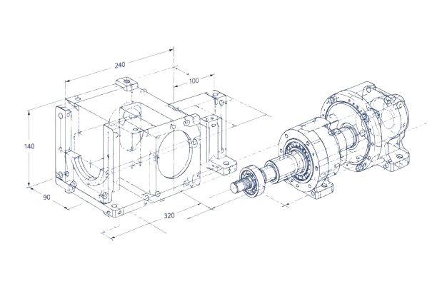 Engineering drawing and CAD design project